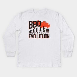 BBQ Evolution Kids Long Sleeve T-Shirt